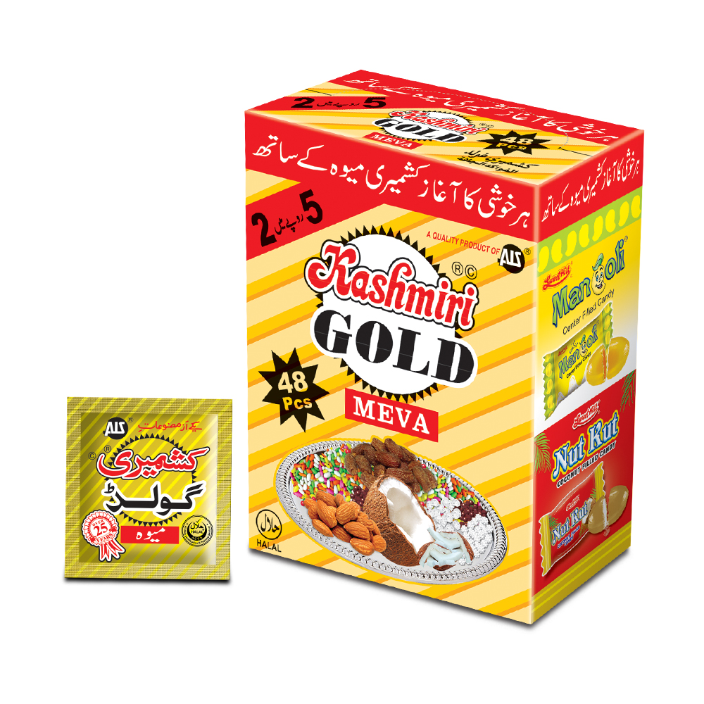 Kashmiri Gold Mewa — 24 pcs × 24 boxes